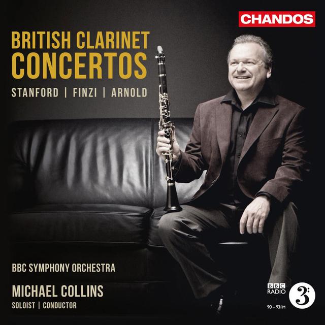 Album cover art for Concertos Britanniques Pour Clarinette