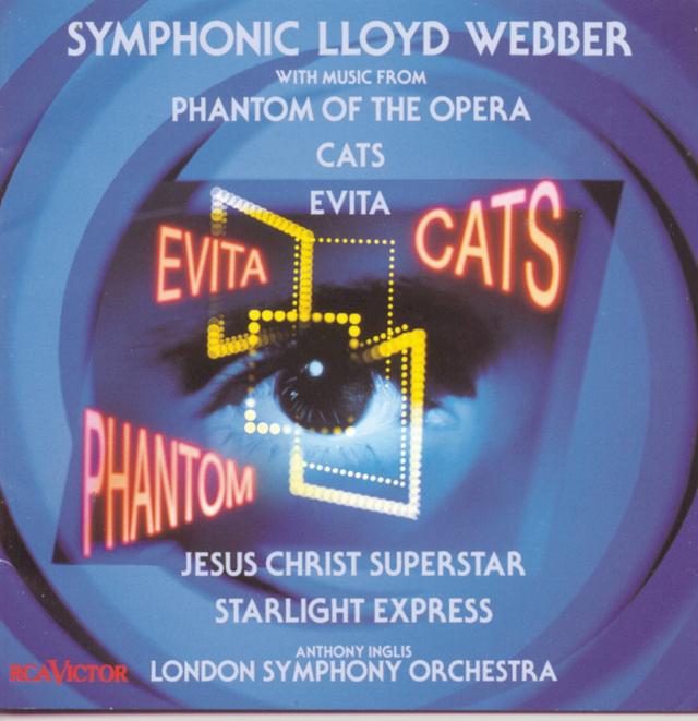 Album cover art for Symphonic Lloyd Webber