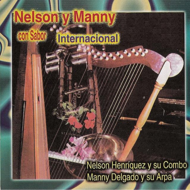 Album cover art for Nelson y Manny con Sabor Internacional