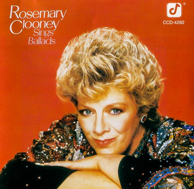 Album cover art for Rosemary Clooney Sings Ballads