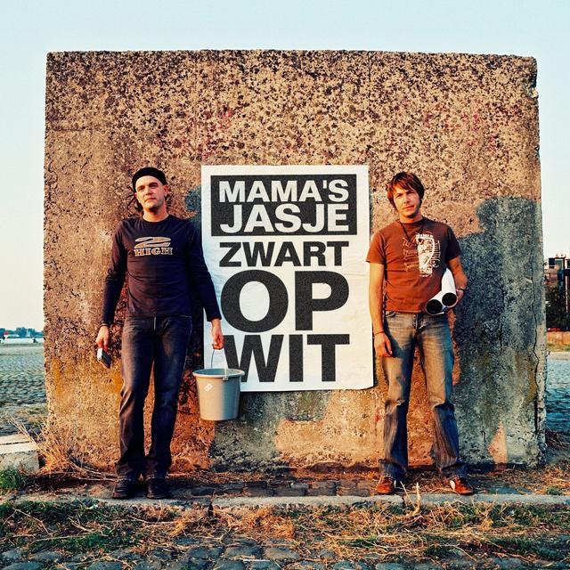 Album cover art for Zwart Op Wit