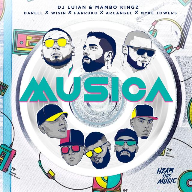 Album cover art for Música