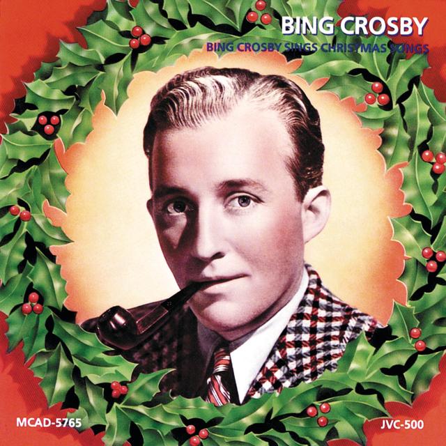 Album cover art for Bing Crosby Sings Christmas Songs