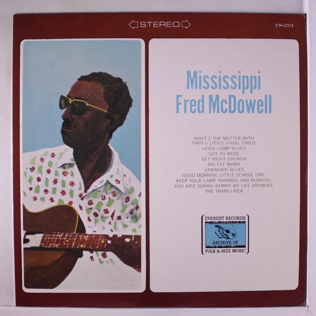 Album cover art for Mississippi Fred McDowell