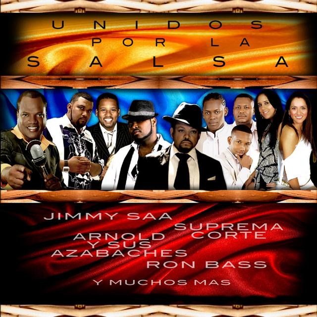 Album cover art for Unidos Por La Salsa