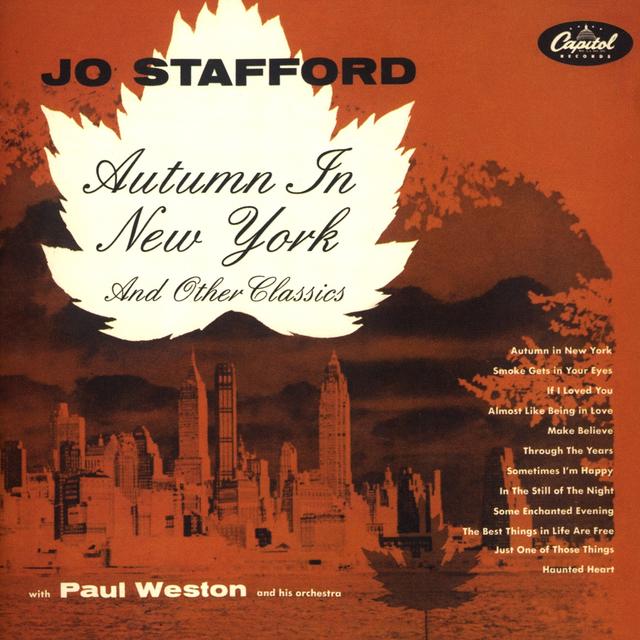 Album cover art for Autumn In New York