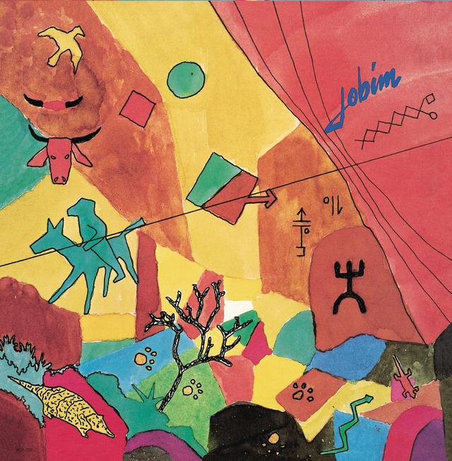 Album cover art for Jobim