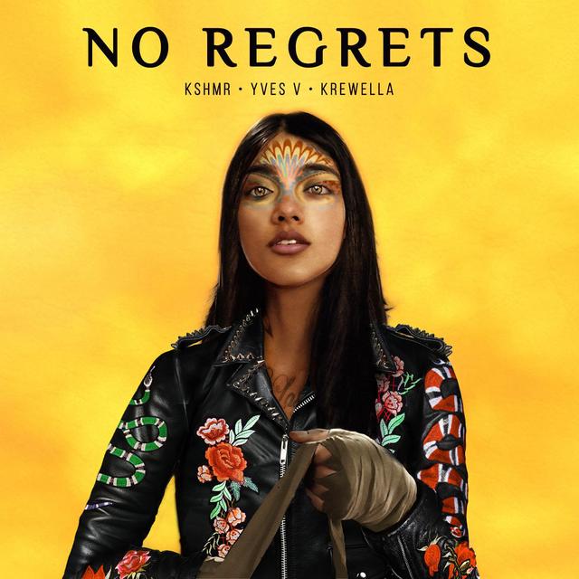 Album cover art for No Regrets (feat. Krewella)