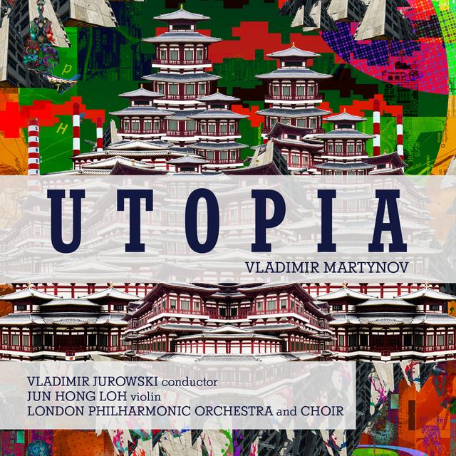 Album cover art for Vladimir Martynov: Utopia