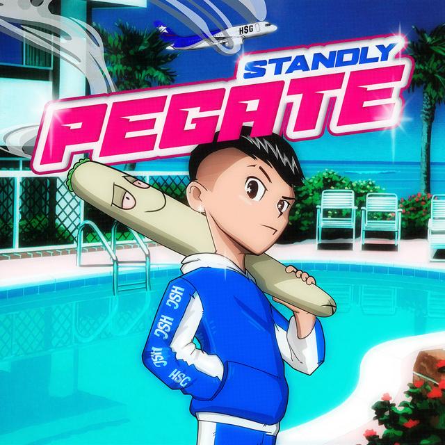 Album cover art for Pégate