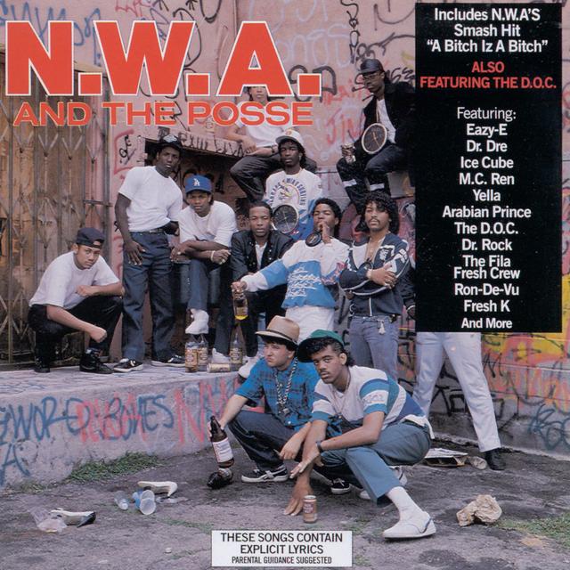 Album cover art for N.W.A. and The Posse