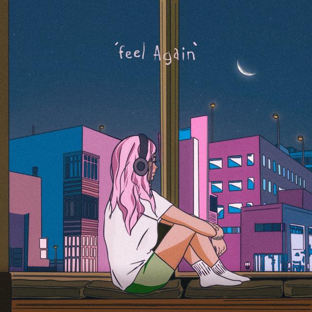 Album cover art for feel again