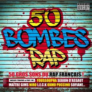 Album cover art for 50 Bombes Rap