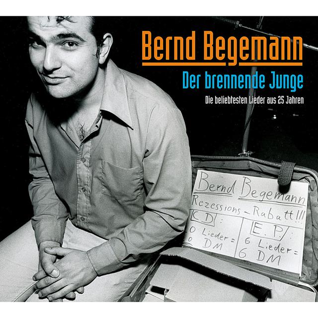 Album cover art for Der Brennende Junge