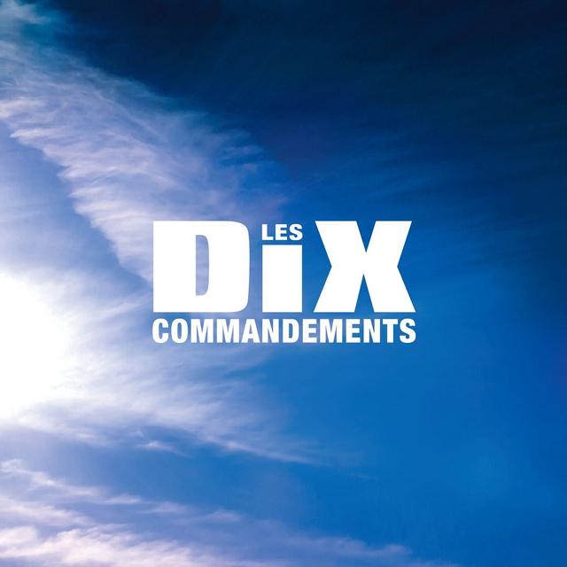 Album cover art for Les Dix Commandements