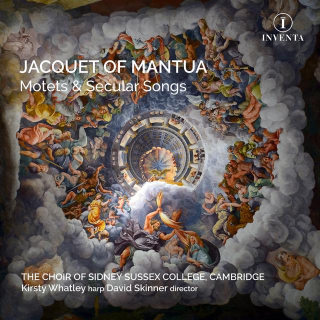 Album cover art for Motets & Secular Songs