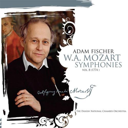 Album cover art for Mozart: Symphonies, Vol. 8