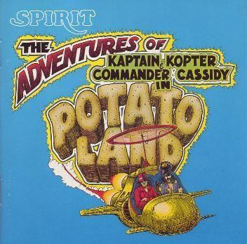 Album cover art for The Adventures of Kaptain Kopter & Commander Cassidy in Potatoland