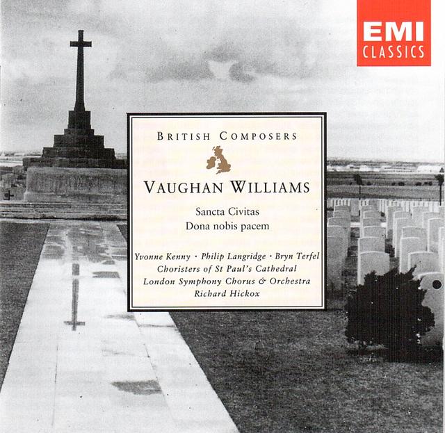 Album cover art for Vaughan Williams: Dona nobis pacem/Sancta Civitas