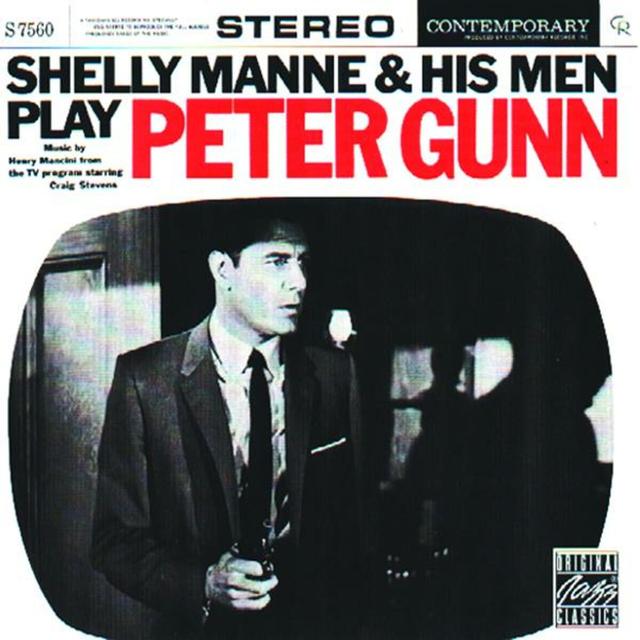 Album cover art for Shelly Manne and His Men Play Peter Gunn