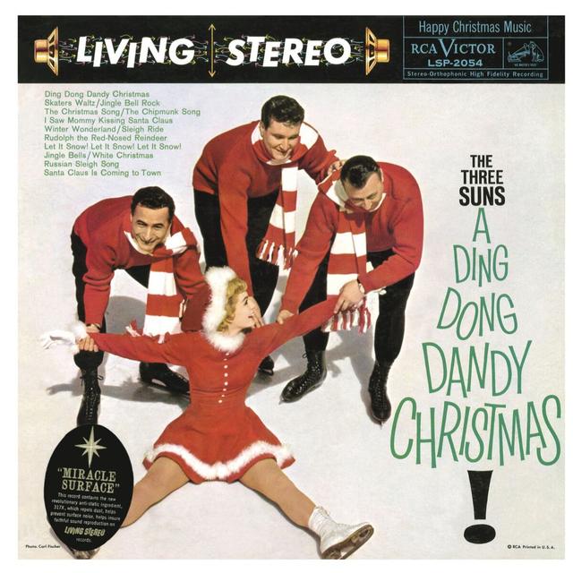 Album cover art for A Ding Dong Dandy Christmas