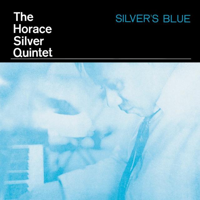 Album cover art for Silver's Blue