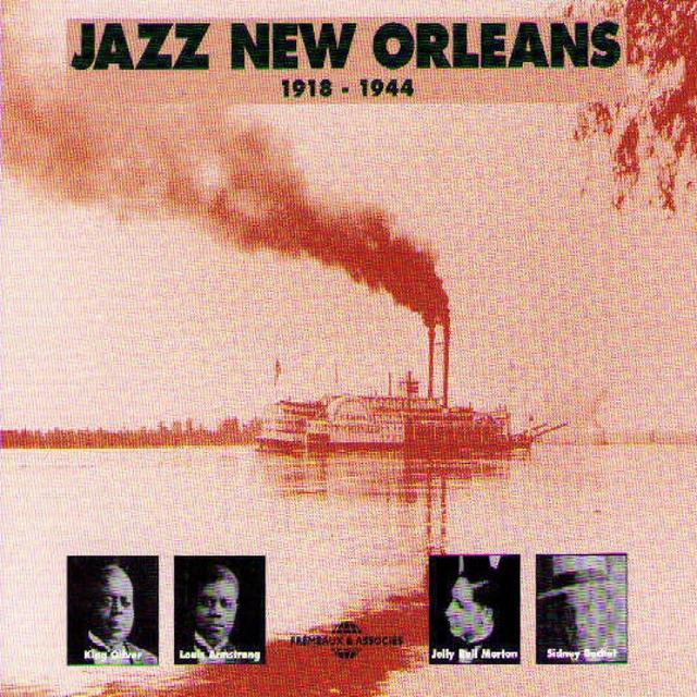 Album cover art for Jazz New-Orleans