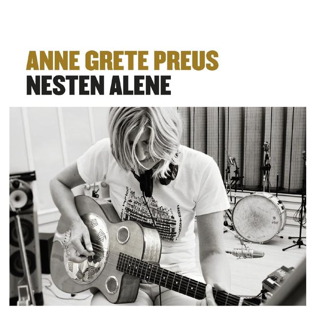 Album cover art for Nesten Alene