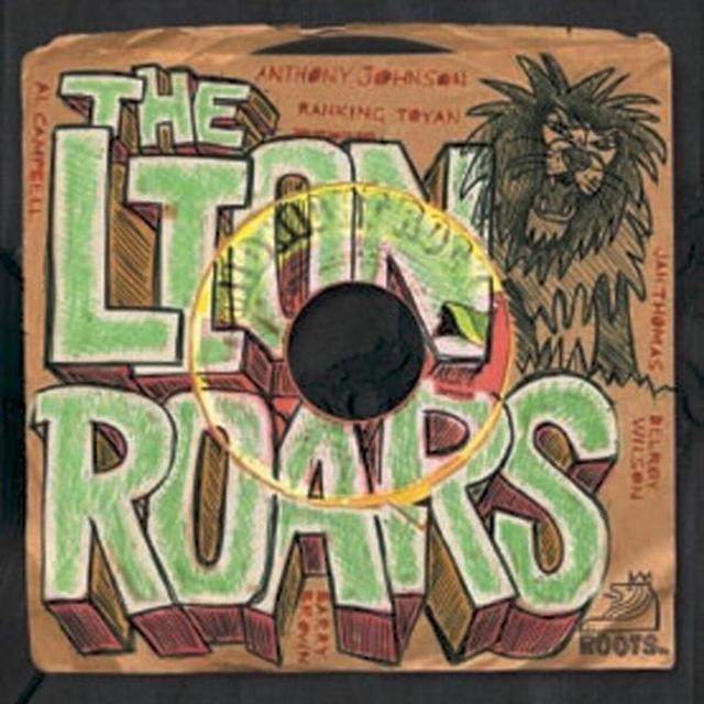 Album cover art for The Lion Roars