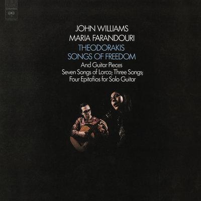 Album cover art for (Lieder Und Gitarrenstücke Von) Theodorakis