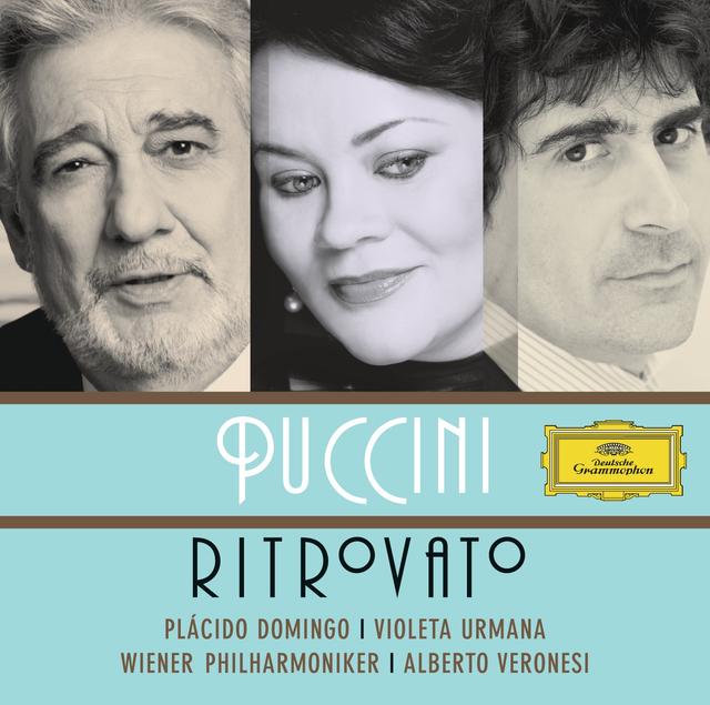 Album cover art for Puccini Ritrovato