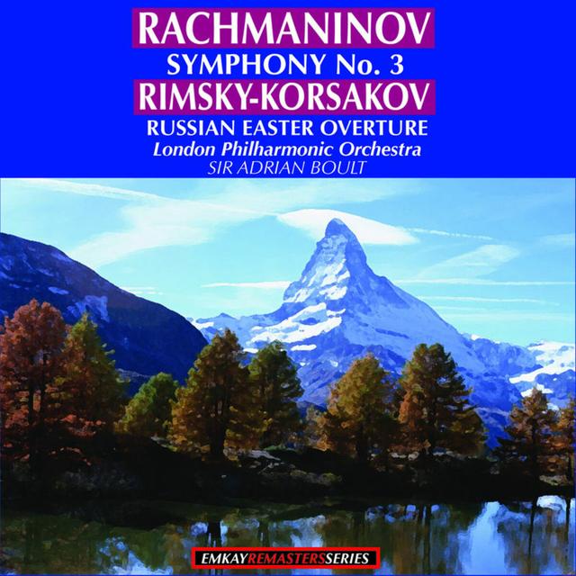 Album cover art for Rachmaninov: Symphony No.3 In A Minor, Op.44,Rimsky-Korsakov: Russian Easter Overture, Op. 36 (stereo Remaster)