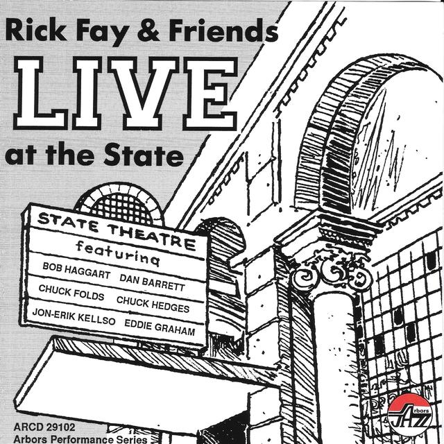 Album cover art for Live At The State