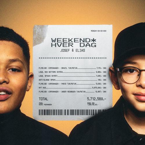 Album cover art for Weekend Hver Dag