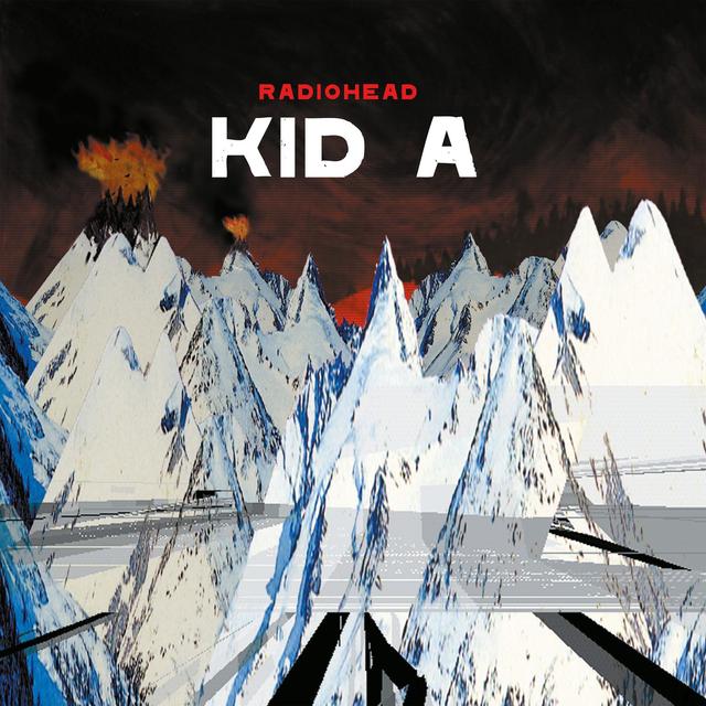 Album cover art for Kid A