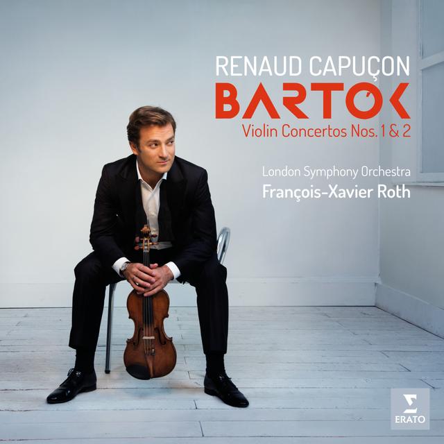 Album cover art for Bartók: Violin Concertos Nos 1 & 2