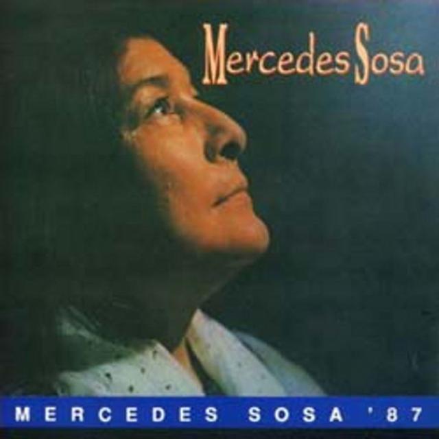 Album cover art for Mercedes Sosa '87