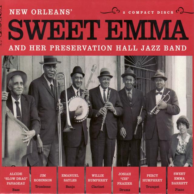 Album cover art for Sweet Emma and Her Preservation Hall Jazz Band