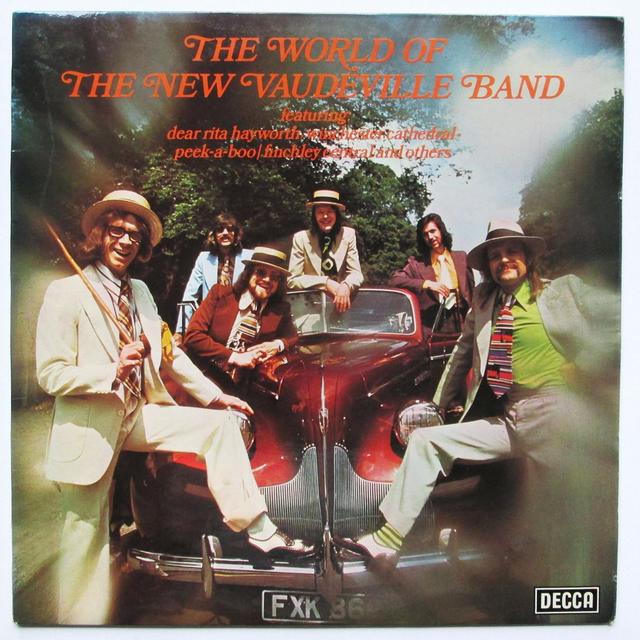 Album cover art for The World Of The New Vaudeville Band