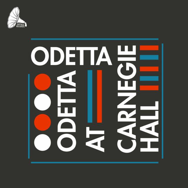 Album cover art for Odetta At Carnegie Hall