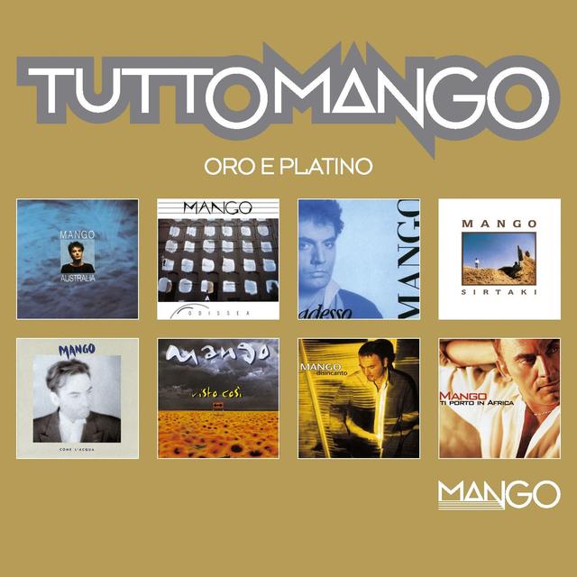 Album cover art for Tutto Mango: Oro E Platino