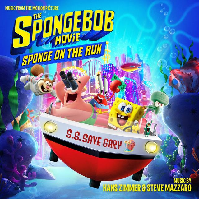 Album cover art for The SpongeBob Movie: Sponge on the Run