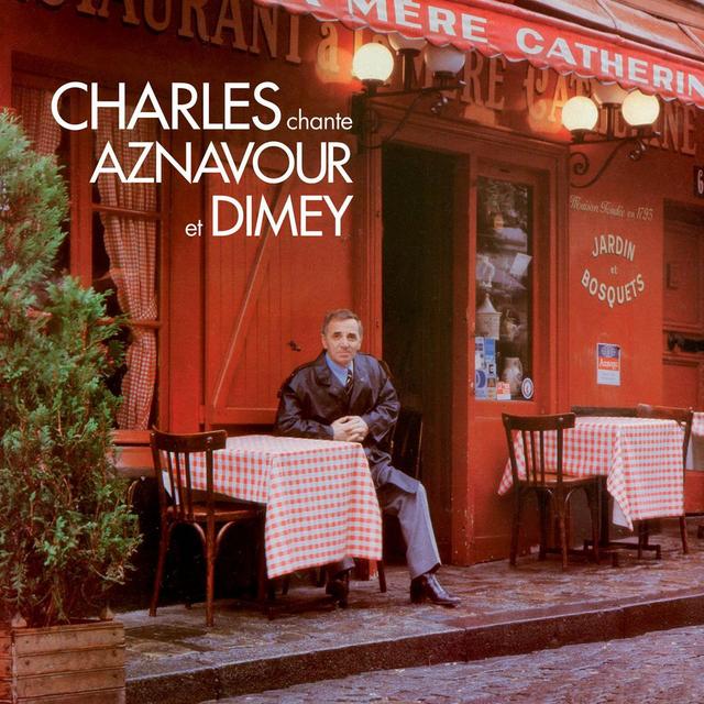 Album cover art for Charles Chante Aznavour et Dimey