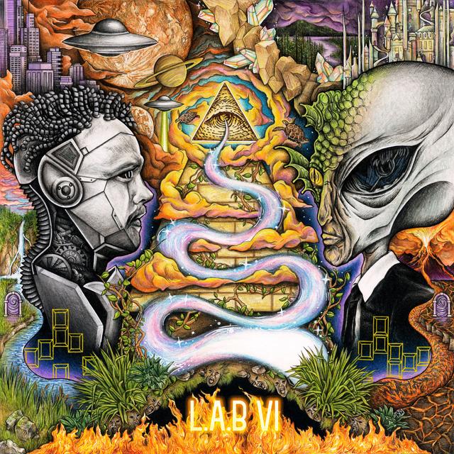 Album cover art for L.A.B VI