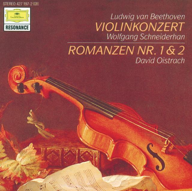 Album cover art for Beethoven: Violin Concerto Op.61; Romance Op.40