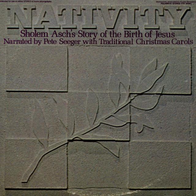 Album cover art for The Nativity: By Sholem Asch