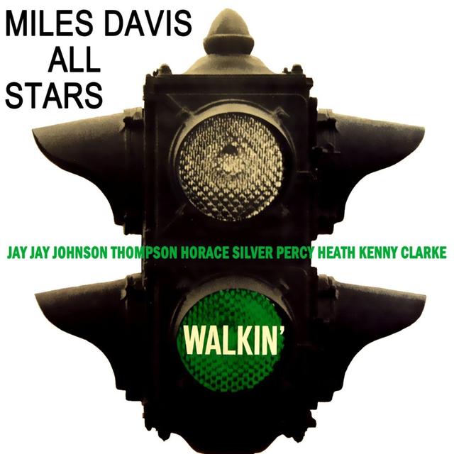 Album cover art for Walkin'