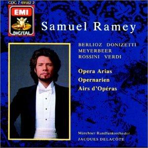 Album cover art for Samuel Ramey sings Opera Arias