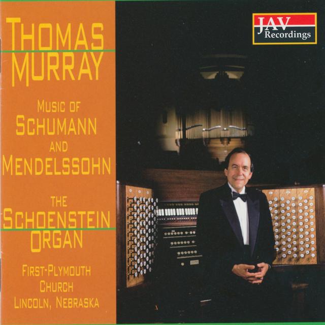 Album cover art for Music of Schumann & Mendelssohn