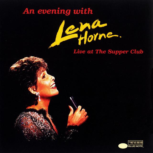 Album cover art for An Evening With Lena Horne